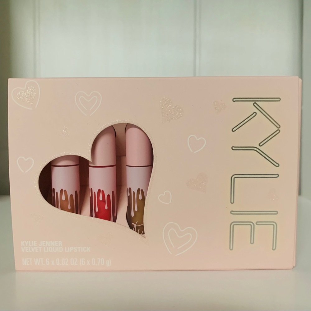 NEW Kylie Cosmetics Mini Birthday Velvet Lip Kit
